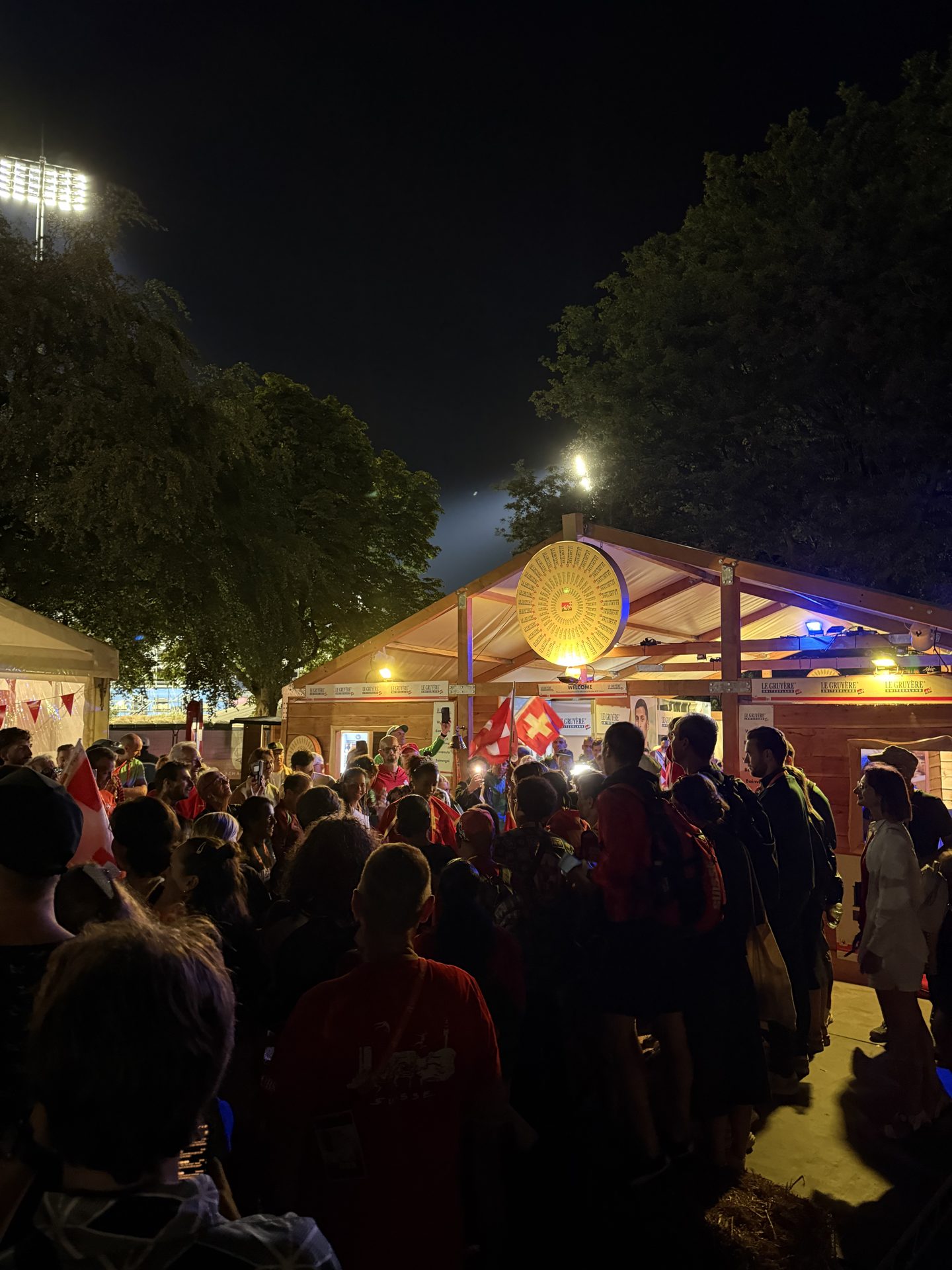 Le Gruyère Swiss chalet activation, European Athletics Championships 2026